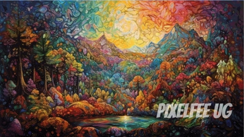 Pixelfee Diamond Painting Konfetti