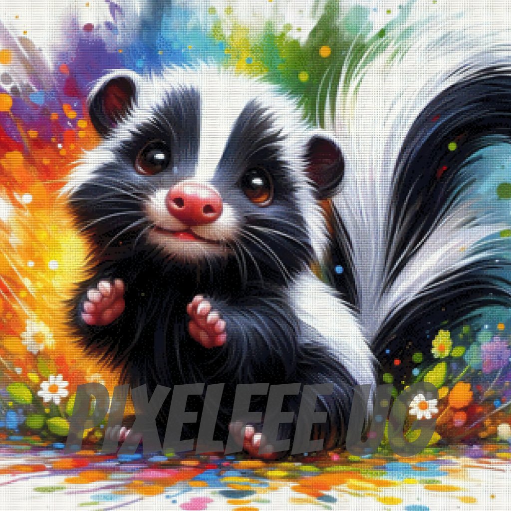 Pixelfee Diamond Painting Dufti von CaroFelicia