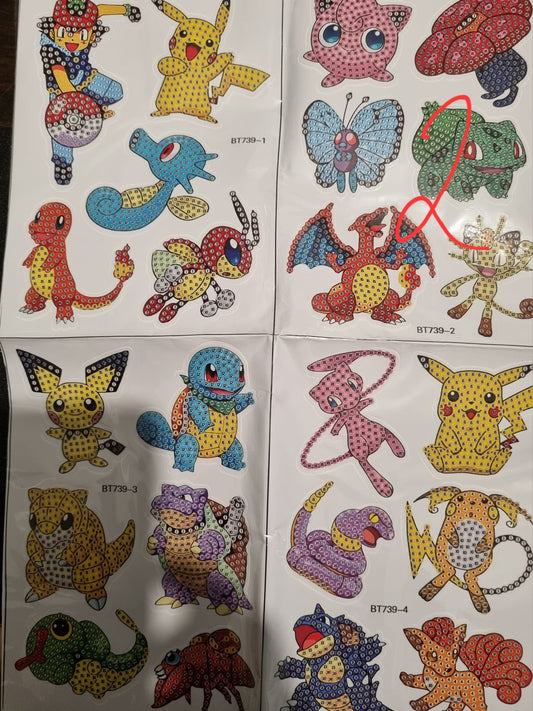 Sonderverkauf: Taschenmonster Aufkleber Sets