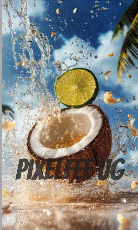 Pixelfee Diamond Painting LimeCoconut von Kreativköter
