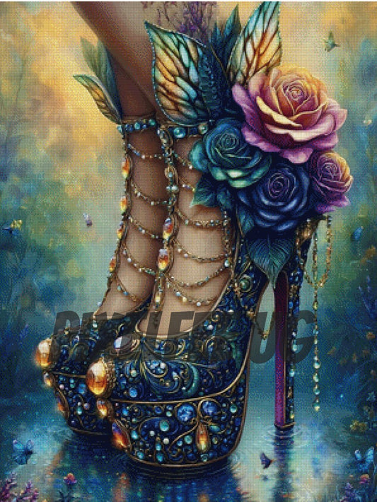 Pixelfee Diamond Painting Wings of Grace von Sandrietta_ai