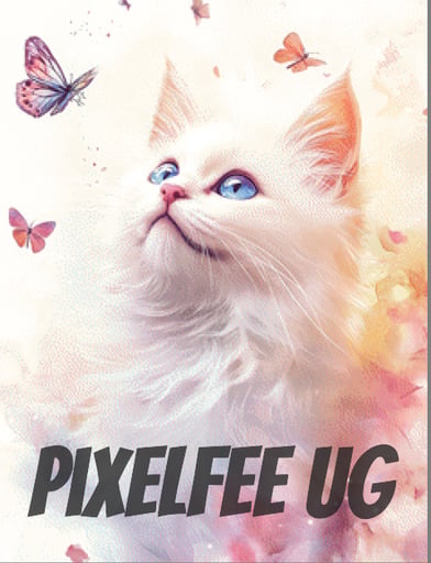 Pixelfee Diamond Painting Little fluffy Kitty von Kreativköter