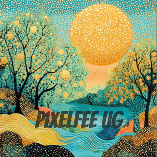 Pixelfee Diamond Painting SunRise #3 von NeikaDesigns