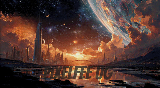 Pixelfee Diamond Painting My Space von Kreativköter