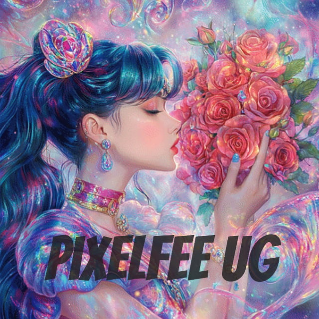 Pixelfee Diamond Painting Princess with Roses von Sandrietta_ai