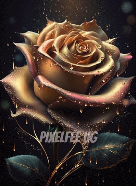 Pixelfee Diamond Painting Morgana#59 GoldenRose
