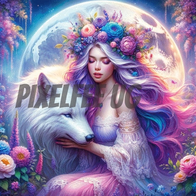 Pixelfee Diamond Painting My Love von Sandrietta_ai