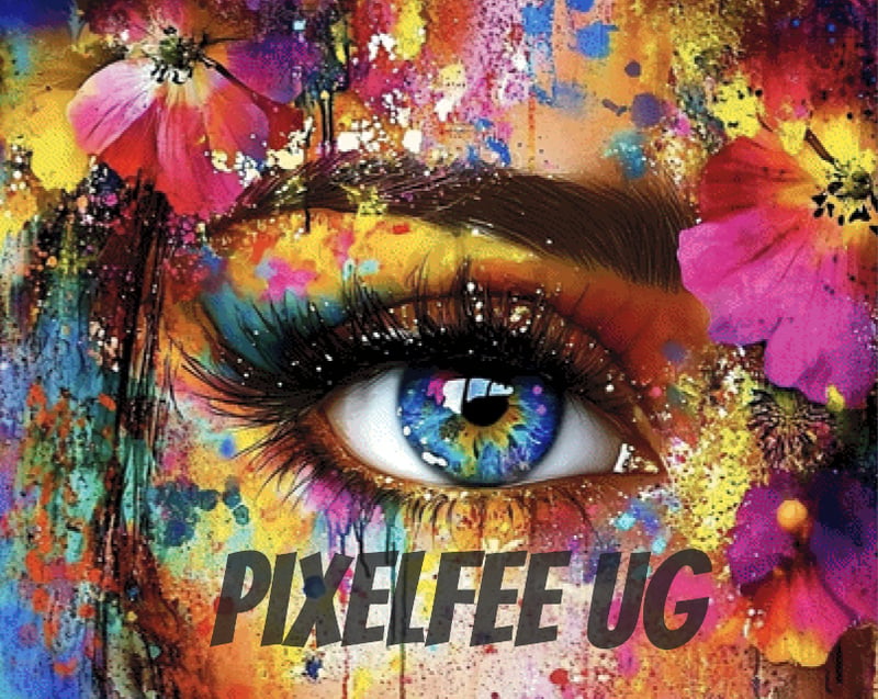 Pixelfee Diamond Painting Nur ein Augenblick von CaroFelicia