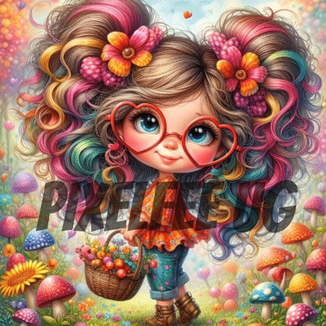 Pixelfee Diamond Painting Püppi von Kreativköter