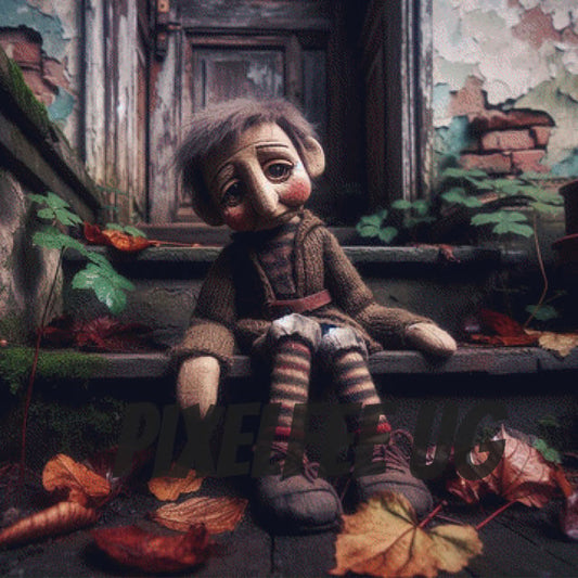 Pixelfee Diamond Painting Lost Puppet #1 von Pears