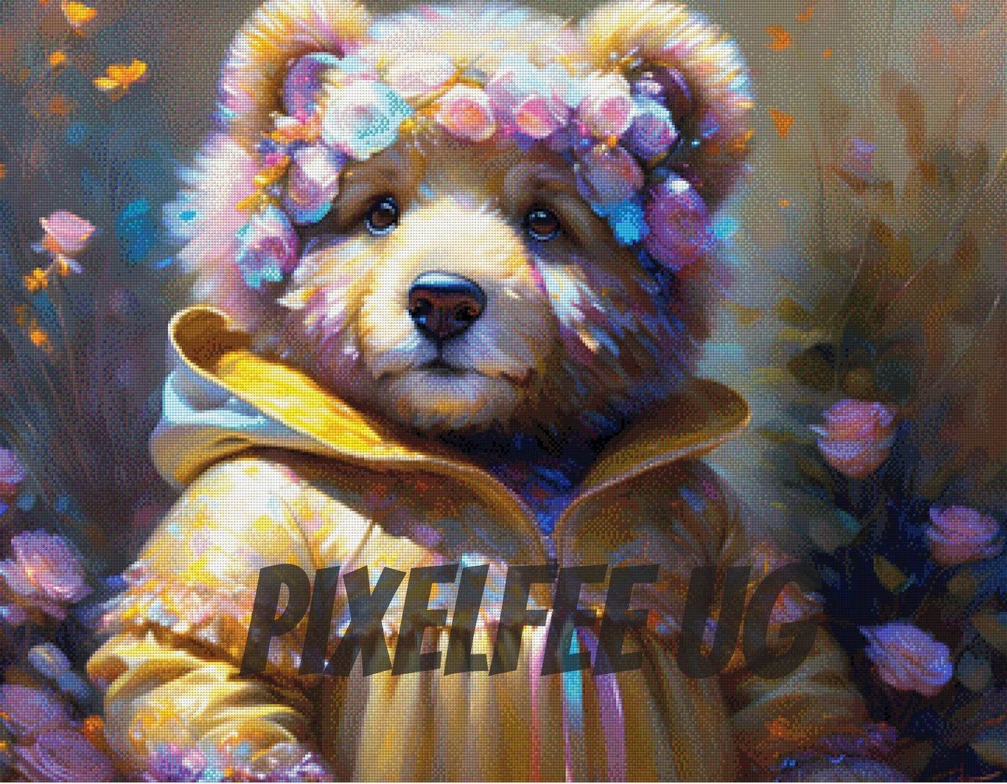 Pixelfee Diamond Painting Erin von Kreativköter