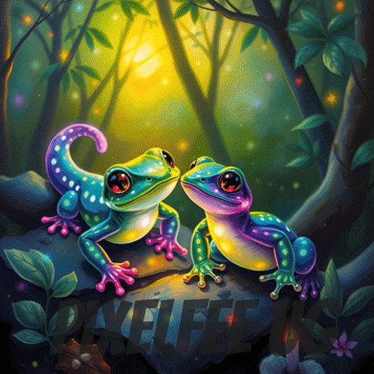 Pixelfee Diamond Painting Love is in the air von Pears