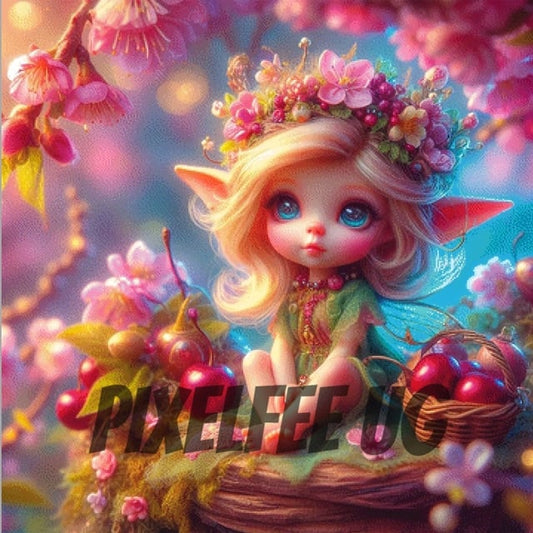 Pixelfee Diamond Painting Früchtchen von Sandrietta_ai