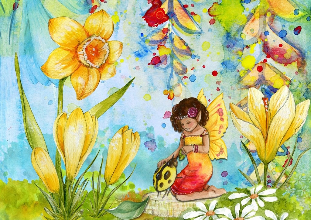 Pixelfee Diamond Painting Frühling