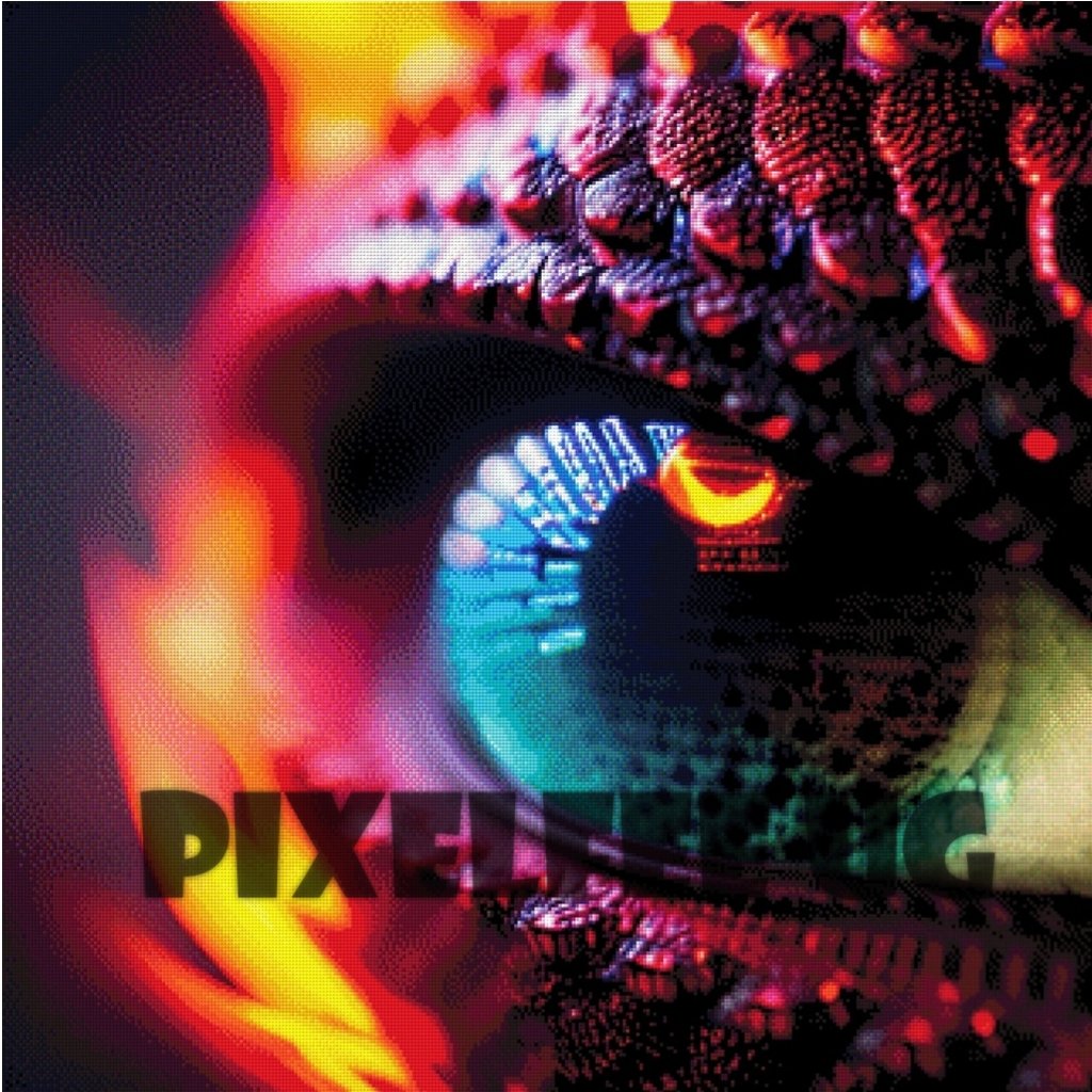 Pixelfee Diamond Painting Stare at U von Pears