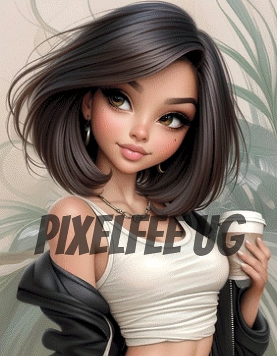 Pixelfee Diamond Painting Sweety von Morgana.fantasy.ai