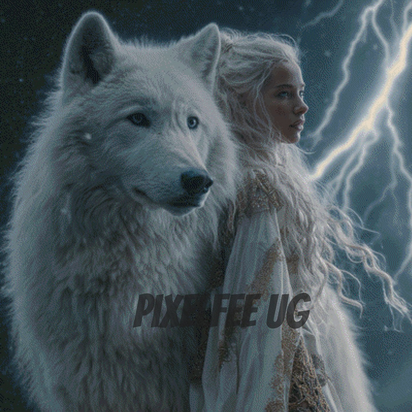 Pixelfee Diamond Painting majestic von Kreativköter
