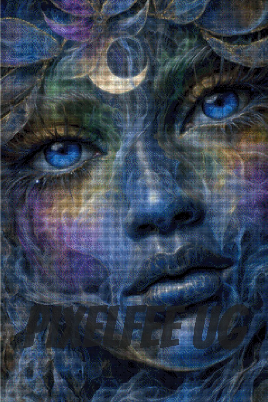 Pixelfee Diamond Painting Ghost Girl von Lexxa