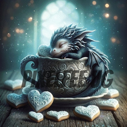 Pixelfee Diamond Painting Cookie Love von Sandrietta_ai