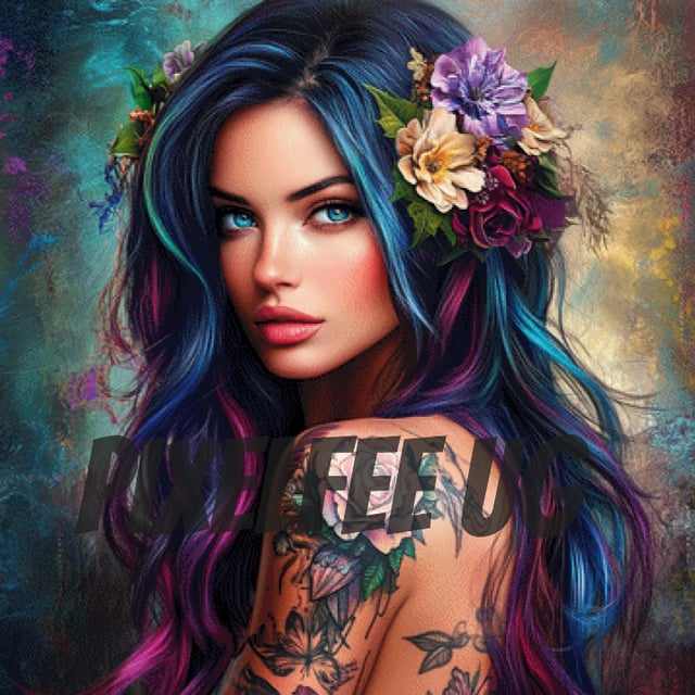 Pixelfee Diamond Painting Bea von Kreativköter