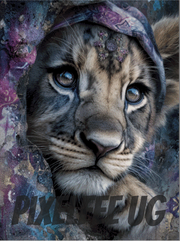 Pixelfee Diamond Painting bavonlion #2 von Kreativköter