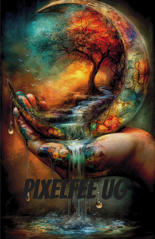 Pixelfee Diamond Painting Alles Fndet Seinen Weg von Kreativköter