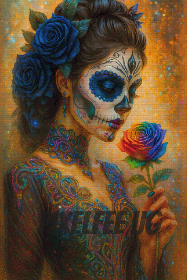 Pixelfee Diamond Painting Beauty Women von ArtRosa