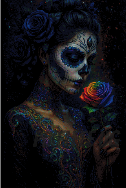 Pixelfee Diamond Painting Beauty Women #2 von ArtRosa