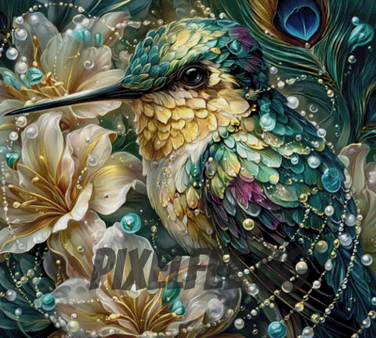 Pixelfee Diamond Painting Crystal Tide von Sandrietta