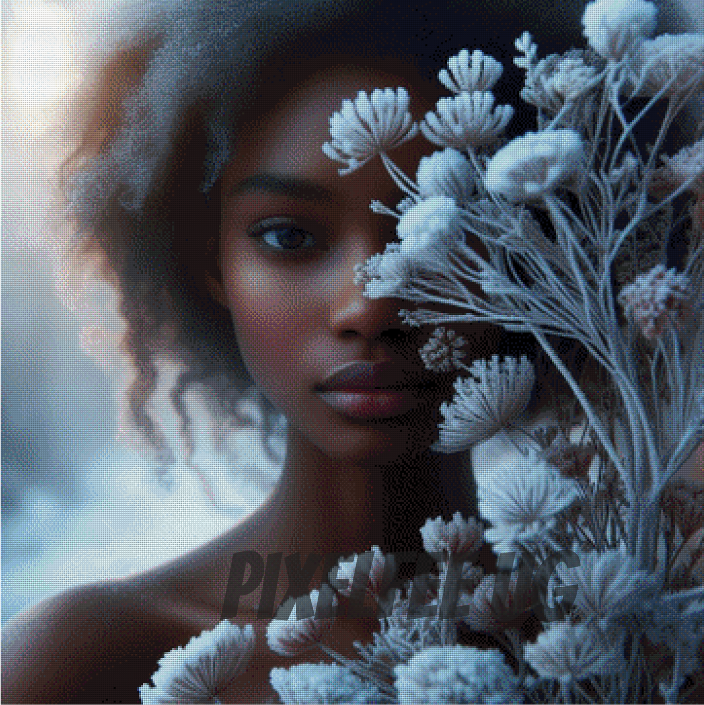 Pixelfee Diamond Painting Fire And Ice von Pears