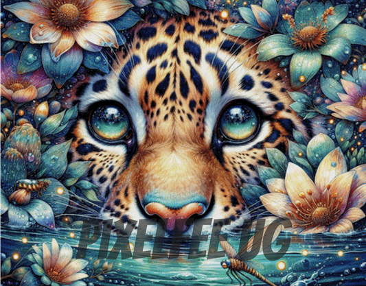 Pixelfee Diamond Painting Hello, I'M Here von Tante Tati