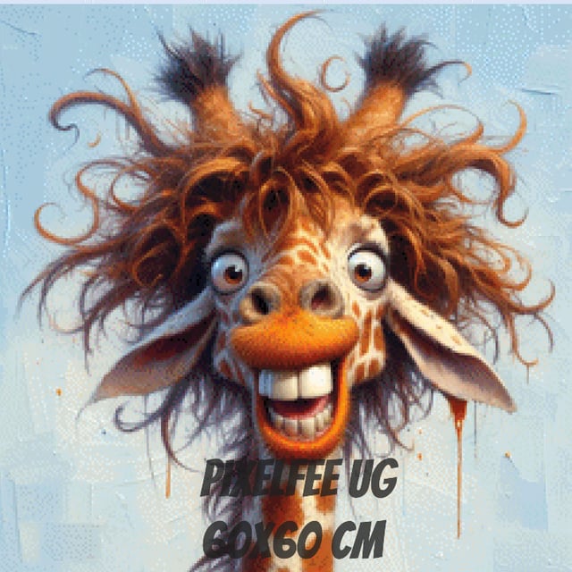 Pixelfee Diamond Painting Melman von Kreativköter
