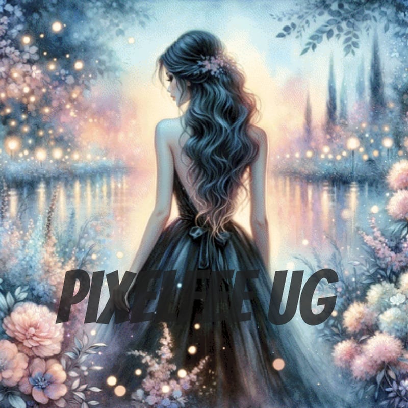 Pixelfee Diamond Painting Magic Lake von CaroFelicia