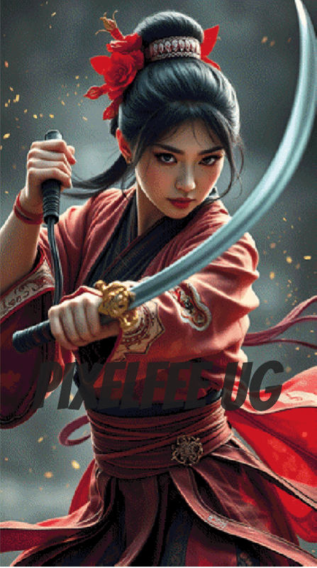 Pixelfee Diamond Painting Asian Grace #2 von Pears