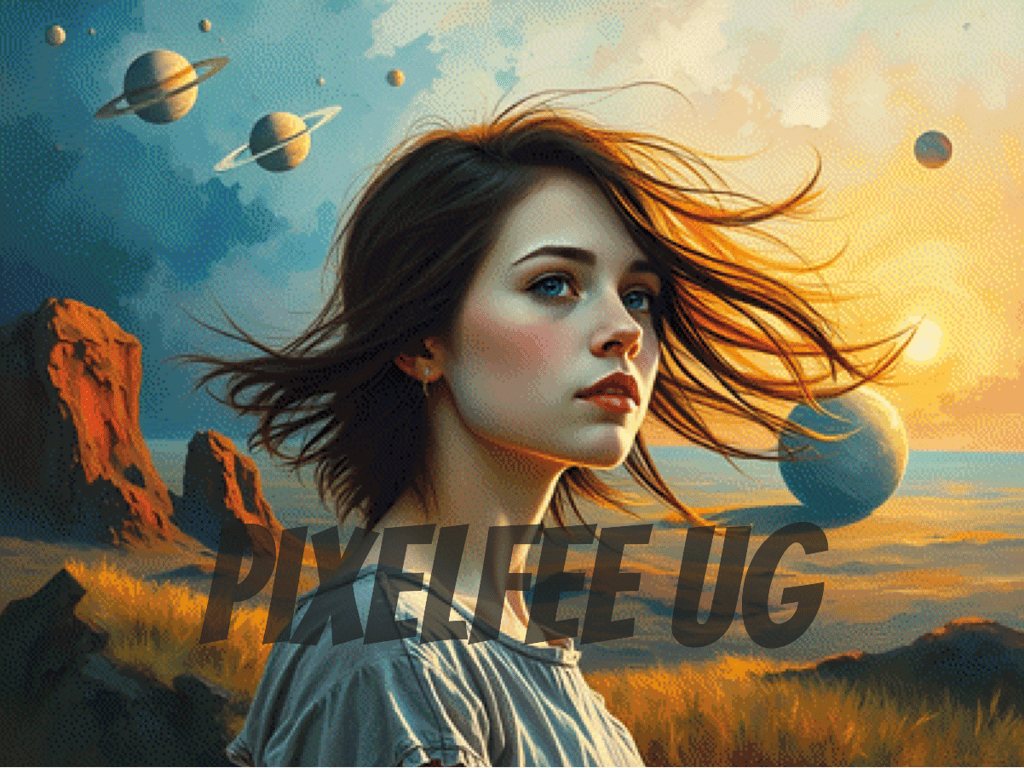 Pixelfee Diamond Painting Dreams of somewhere else #2 von Pears