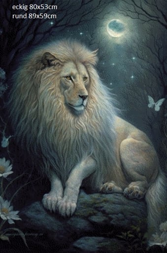 Pixelfee Diamond Painting Morgana #20 Löwe von Morgana.fantasy.ai