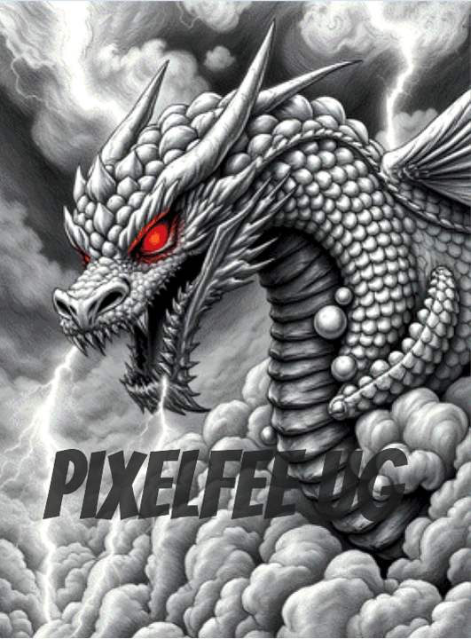 Pixelfee Diamond Painting Danger in the Clouds #2 von Pears