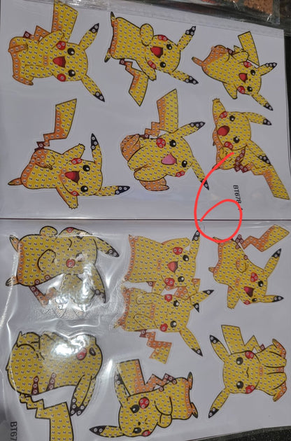 Sonderverkauf: Taschenmonster Aufkleber Sets