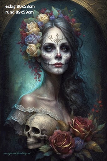 Pixelfee Diamond Painting Morgana #25 Muerta1 von Morgana.fantasy.ai