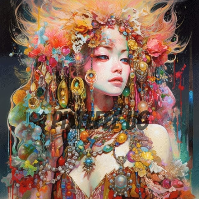 Pixelfee Diamond Painting Franziska von Sandrietta_ai