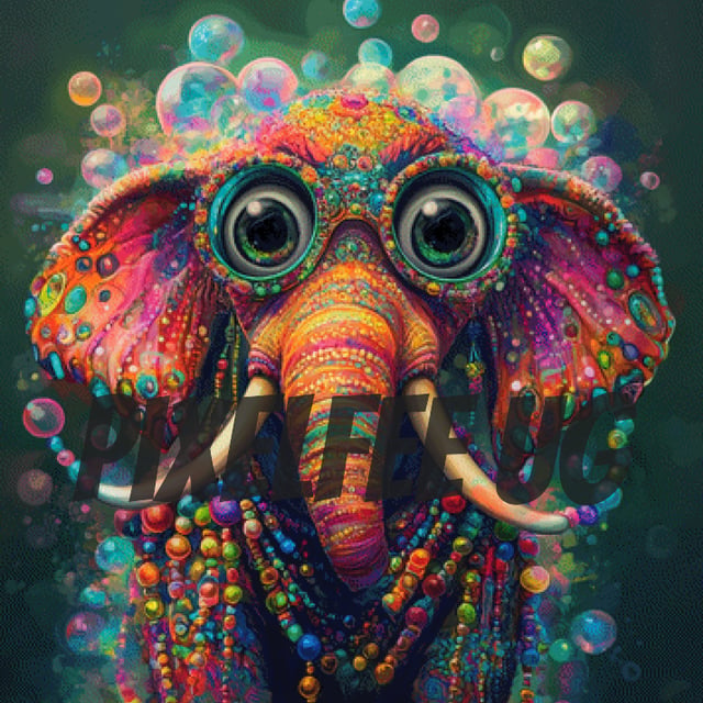 Pixelfee Diamond Painting Eliiiii mal anders von Kreativköter