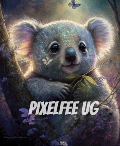 Pixelfee Diamond Painting Morgana 7 Koala von Morgana.fantasy.ai