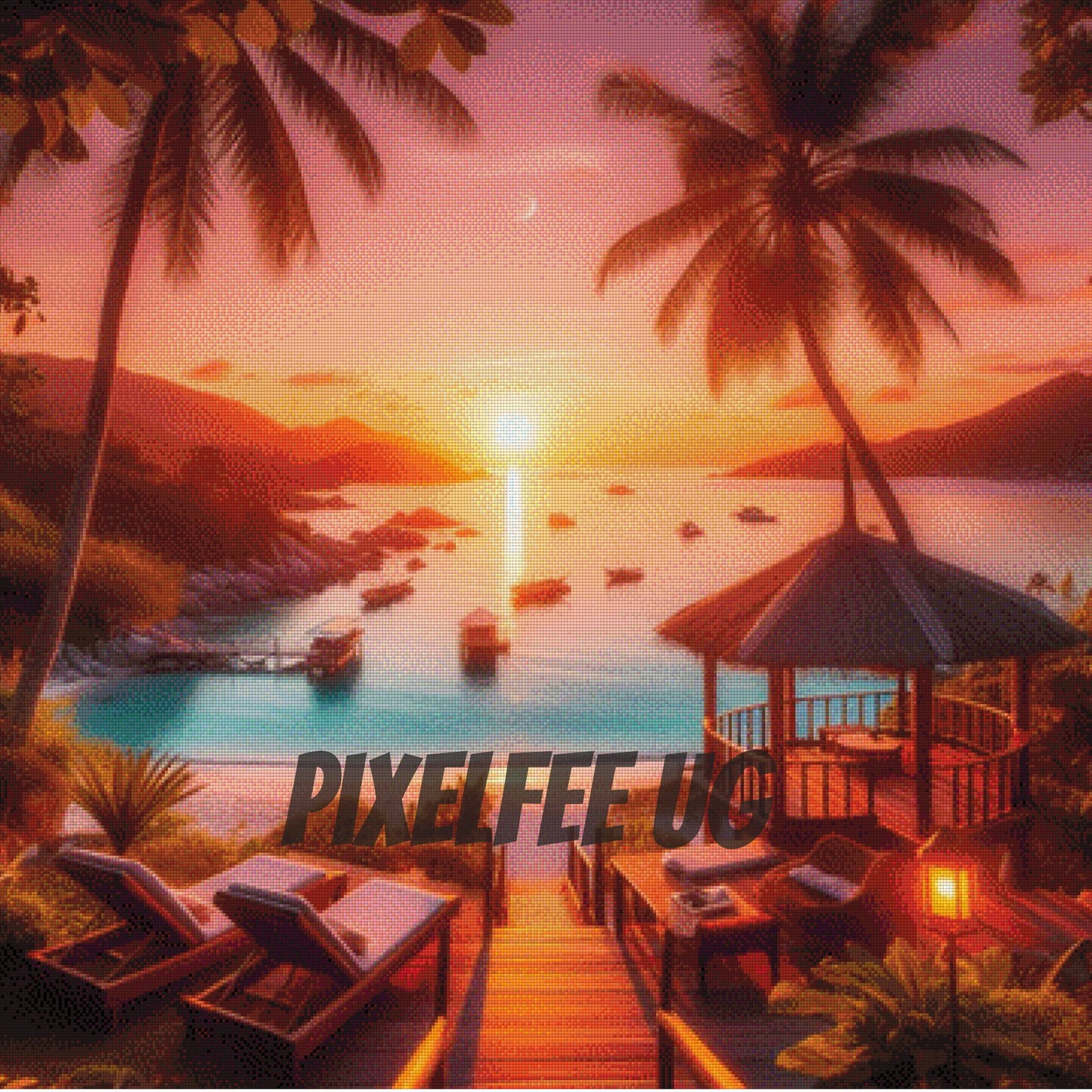 Pixelfee Diamond Painting Holiday von Pears