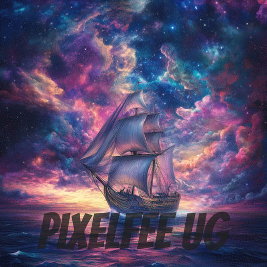 Pixelfee Diamond Painting Shipping into the Unknown #1 von Sandrietta_ai