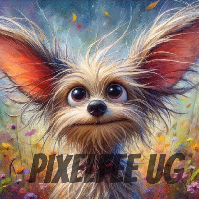 Pixelfee Diamond Painting Was hast Du für große Ohren von Kreativköter