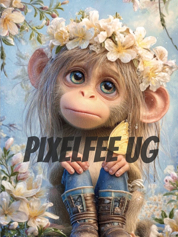 Pixelfee Diamond Painting Kleiner Frühlingsprinz von Sandrietta_ai