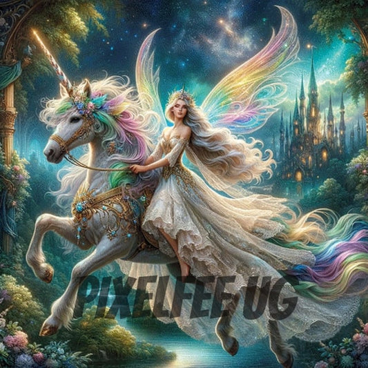 Pixelfee Diamond Painting Fairytale von Sandrietta_ai