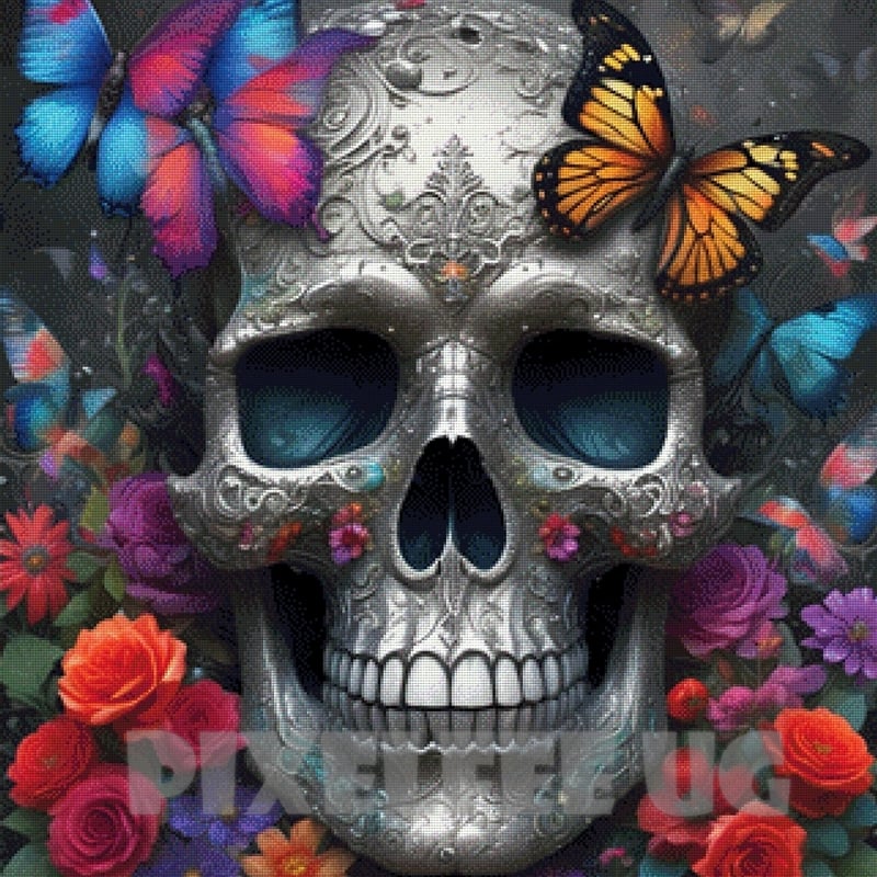 Pixelfee Diamond Painting Beautiful Death von Pears