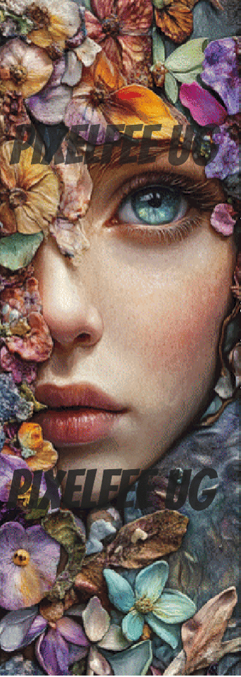 Pixelfee Diamond Painting FlowerLady von Kreativköter