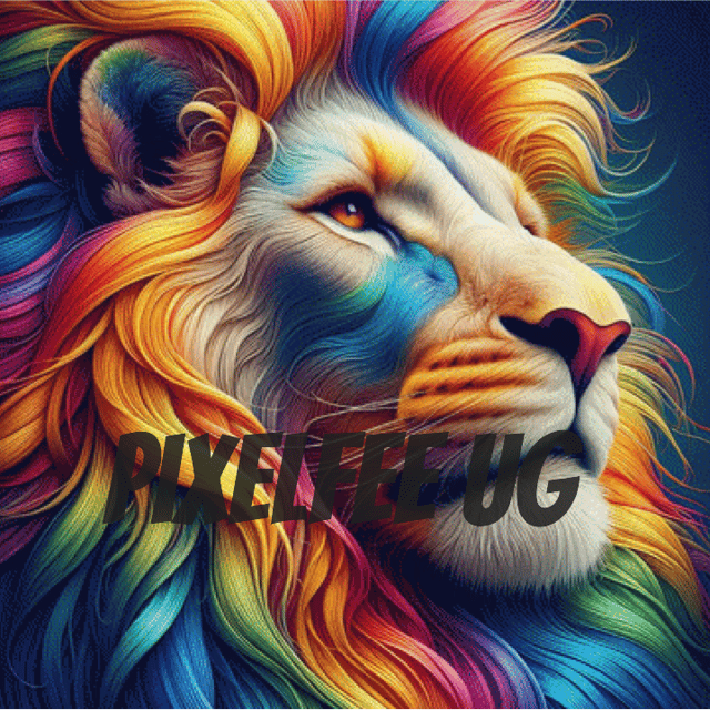 Pixelfee Diamond Painting Strong like a Lion von Pears
